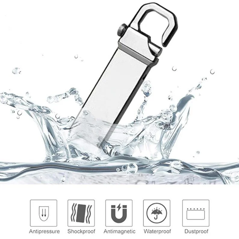 Custom Logo Metal USB 3.0 8GB 16GB 32GB 64GB 128GB Pendirve USB Flash Drive for HP