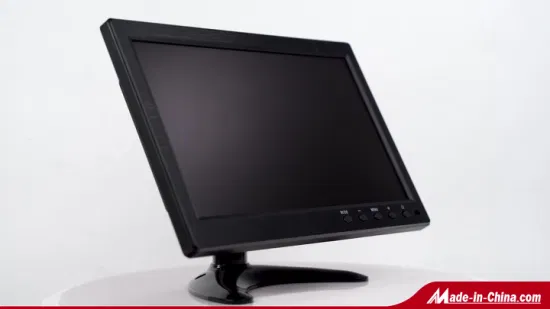 Pantalla LCD de monitor de pantalla táctil capacitiva de 12 pulgadas con interfaz VGA/HDMI/AV/BNC/USB
