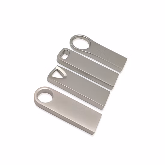 Logotipo personalizado en U, letras de Metal, oferta publicitaria de 64G, tarjeta de visita creativa de 32g, regalo de exposición de 16g, alto